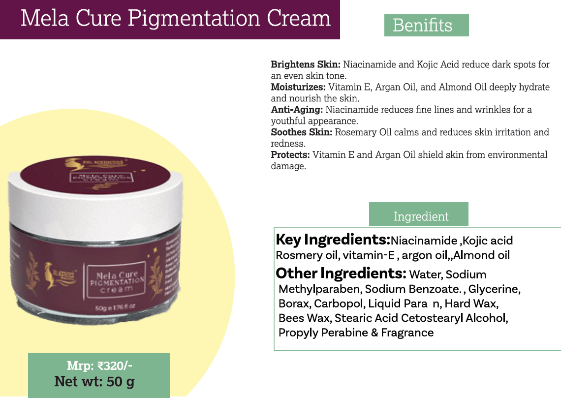 Mela Cure PIGMENTATION CREAM - Image 2
