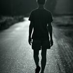 man, outdoors, monochrome, sunlight, male, boy, walking, man, man, man, man, man, boy, boy, walking, walking, walking